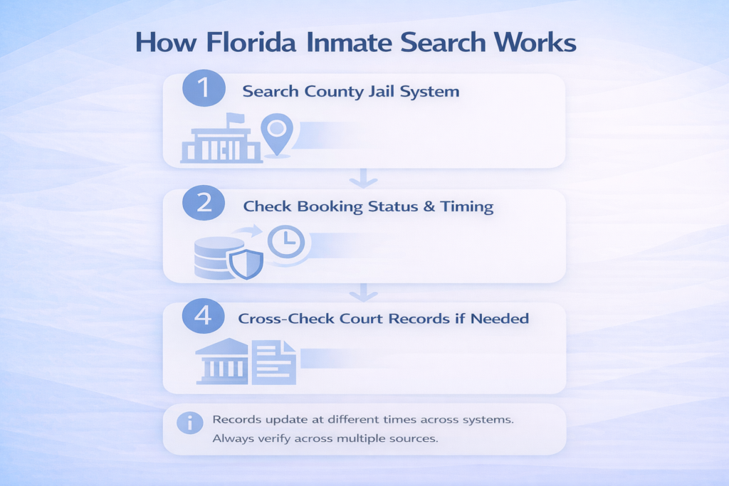 How Florida inmate search works