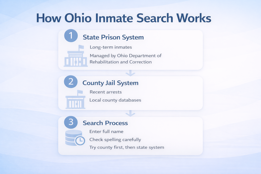 Perform Ohio Inmate Search